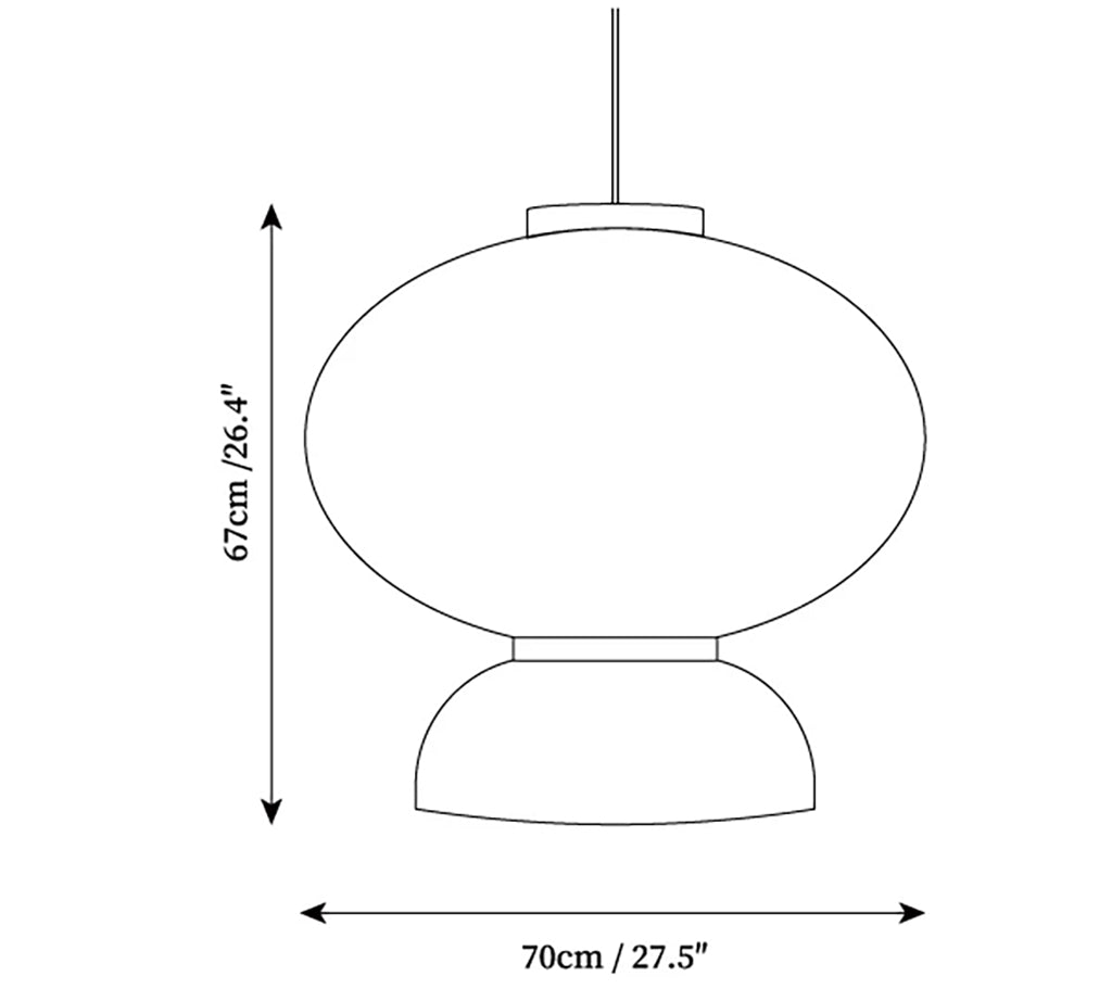 Rice Paper Lantern Pendant lamp