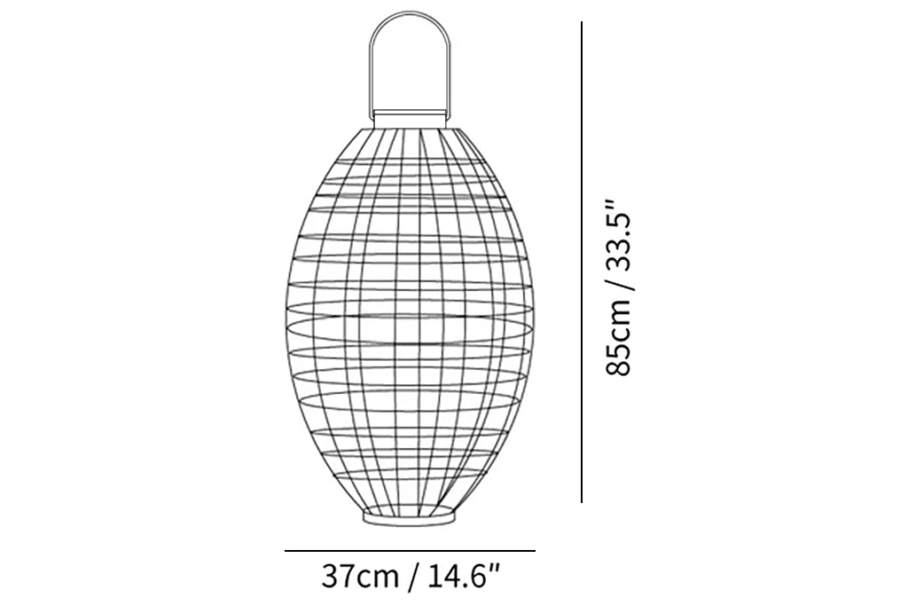 Mesh Oasis Beacon Transparente Außenleuchte