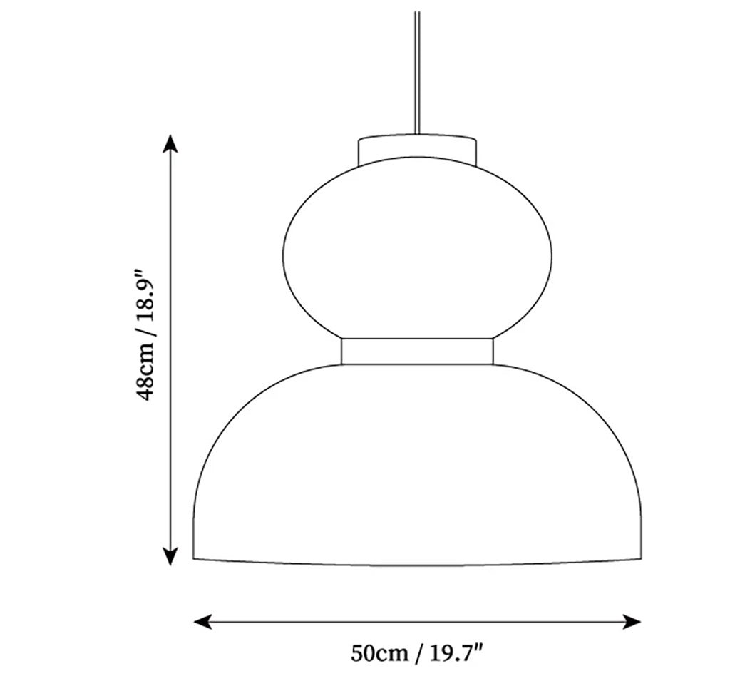 Rice Paper Lantern Pendant lamp