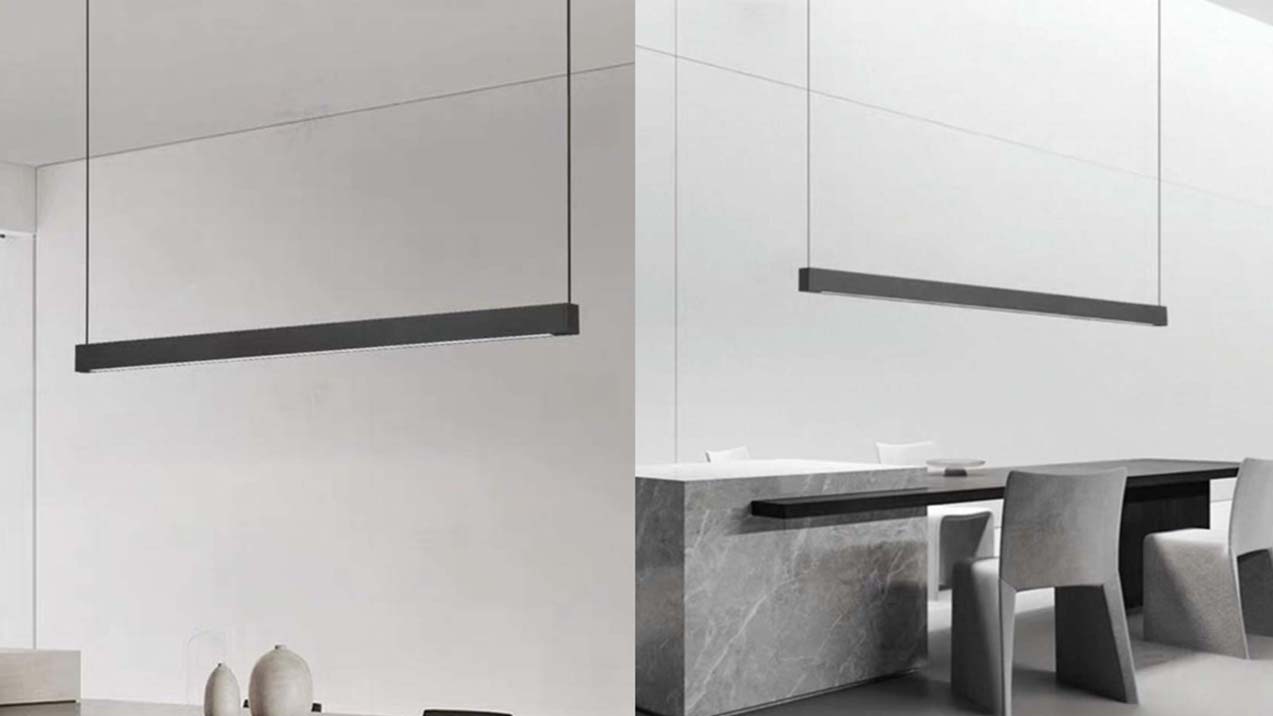 Lineaire LED dimbare hanglamp voor kantoor/eiland